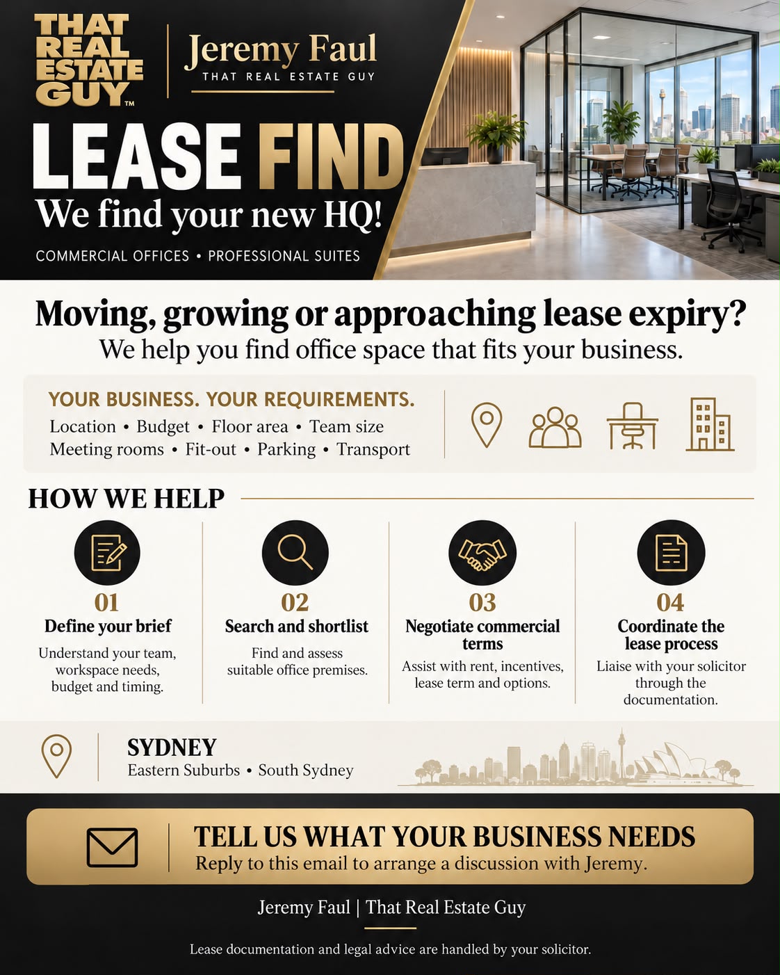 Lease Find service overview by Jeremy Faul